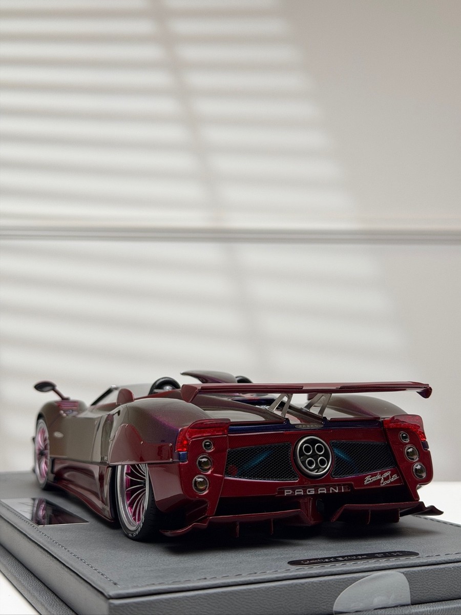 Pagani Zonda HP Barchetta (Chameleon Purple) [BBR] 1:18 scale | eBay