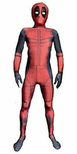 DeadPool Unisex Halloween Cosplay Costumes Kids 3D Style -Medium M 