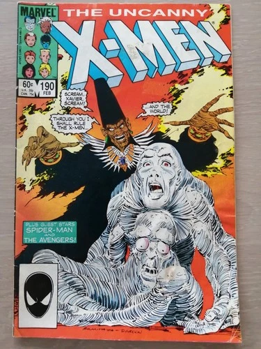 UNCANNY X-MEN #190_FEBRUARY 1985_VERY GOOD+_AMAZING SPIDER-MAN_AVENGERS!