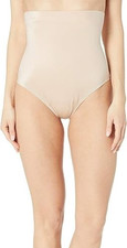 SPANX 10196R Women's High-Waisted Thong Champagne Beige Size XL 64