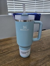 NEW  Stanley The Quencher 40 oz H2.0 FlowState Tumbler - Seafoam 🔥✅  