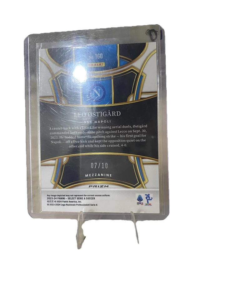 Panini Select Football pacote automático e paralelo todas as cartas /10 (difícil de puxar) - Imagem 4 de 4