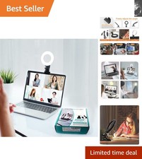 Dimmable Ring Light with Adjustable Color Temperature for Content Creators