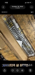 2024 Ktm 250 Xc Oem Fork Springs , .46kg Spring Rate