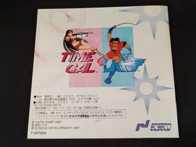 TIME GAL and NINJA HAYATE SEGA SATURN Game Disk,Manual,Boxed set tested-g0802-