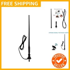 Waterproof Marine Radio Antenna - 10 Mile Range, Flexible 3.0mm Connector