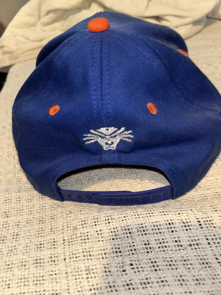 New York Knicks NBA Adidas X TI$A VIntage Throwback Blue Snapback Hat - Image 4 of 4
