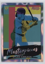 2021 Bowman's Best Bowman Masterpieces Lava Refractor 43/50 Dylan Carlson 0ld5