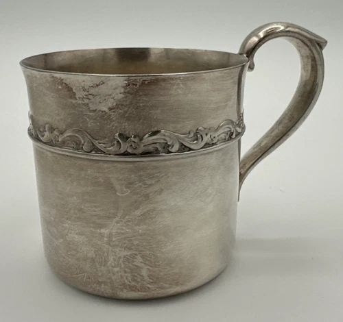Vintage Reed & Barton Sterling Silver Baby Cup 767 -  Original Box