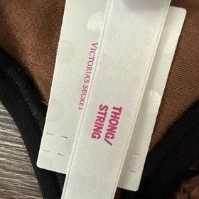 Pink By Victoria&rsquo;s Secret Xs Leopard Love, Pink Thong Panties