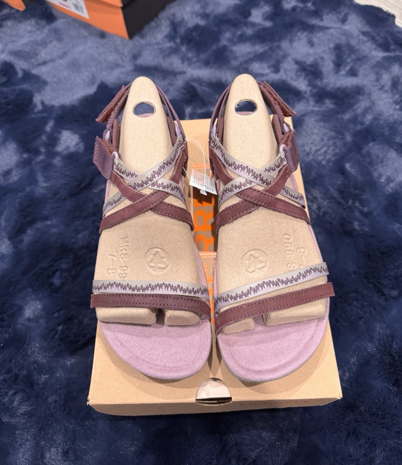 Merrell Terran 3 Cush Lattice Sandalo Donna Taglia 6M Borgogna