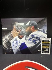 Kevin Shattenkirk Autographed Tampa Bay Lightning Signed 11x14 Photo JSA COA NHL