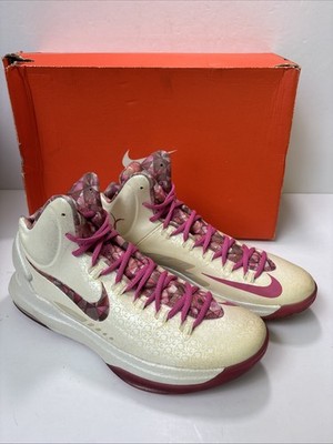 2013 Nike KD 5 Premium Aunt Pearl Size 9.5 Excellent Condition With OG Box