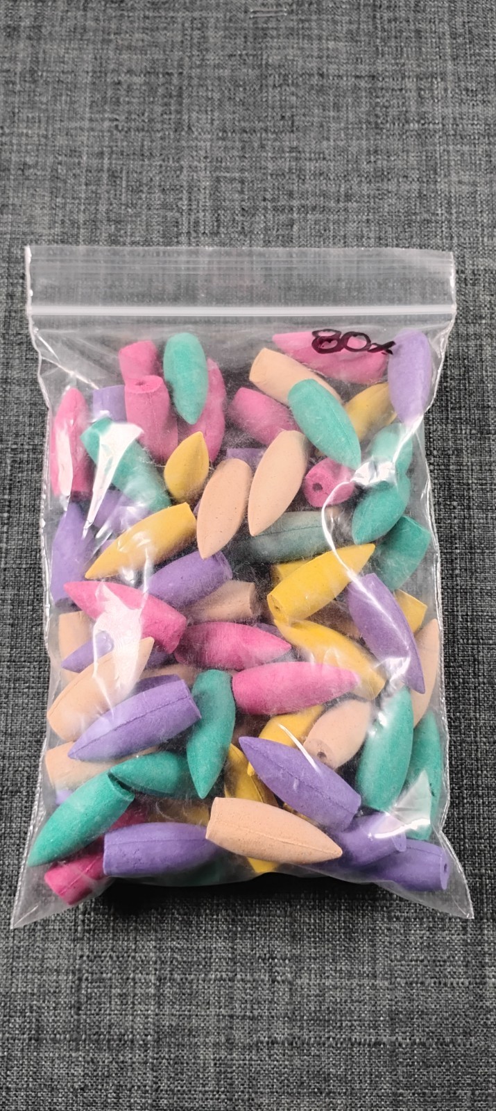 Backflow Incense Cones - Scented Incense Cones - 80pc Lot