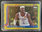 2025-26 Topps Chrome Shai Gilgeous-Alexander Gold Wave Refractor #/50 Thunder