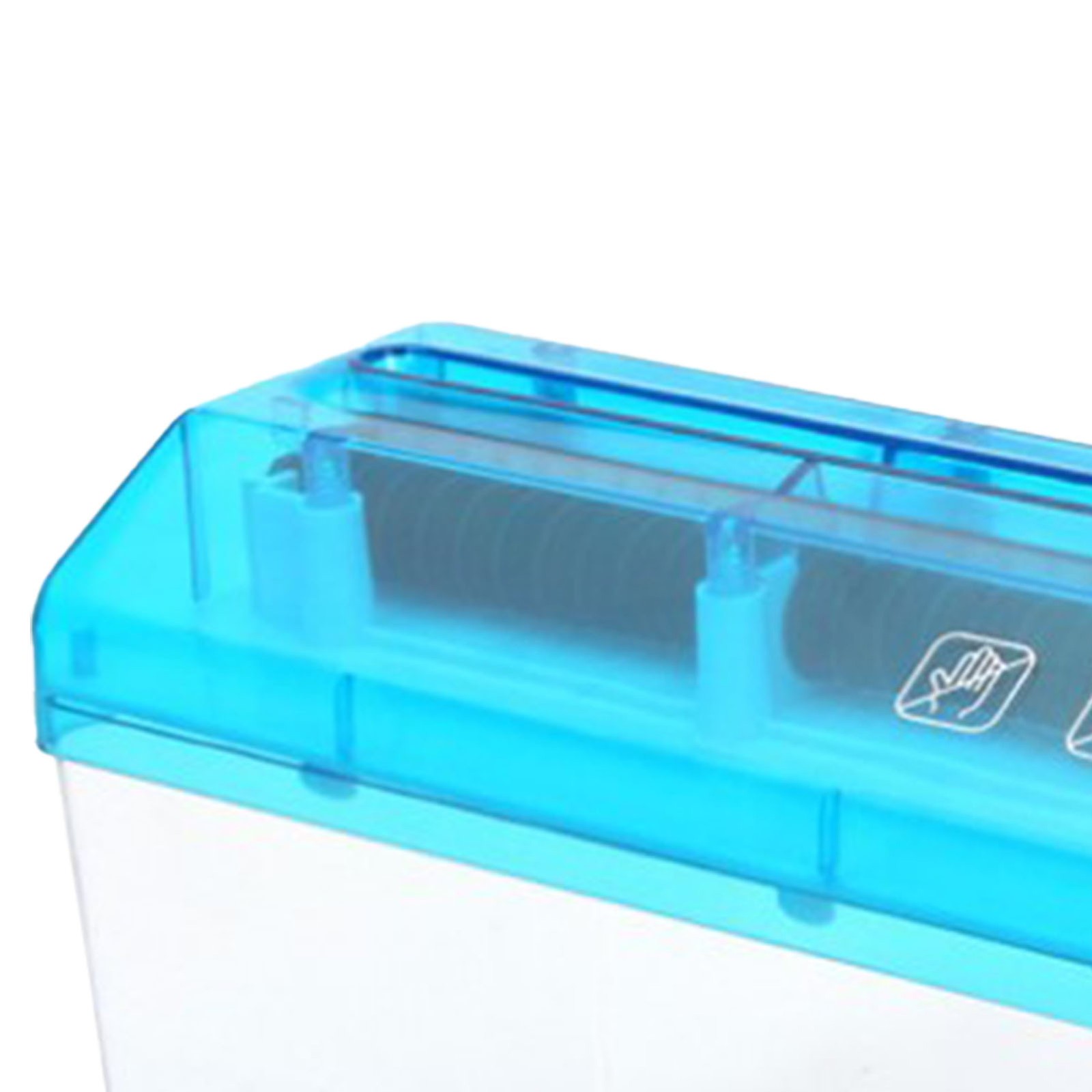 Paper Shredder Plastic Manual Operation Transparent A4 Cutting Machine Tool For