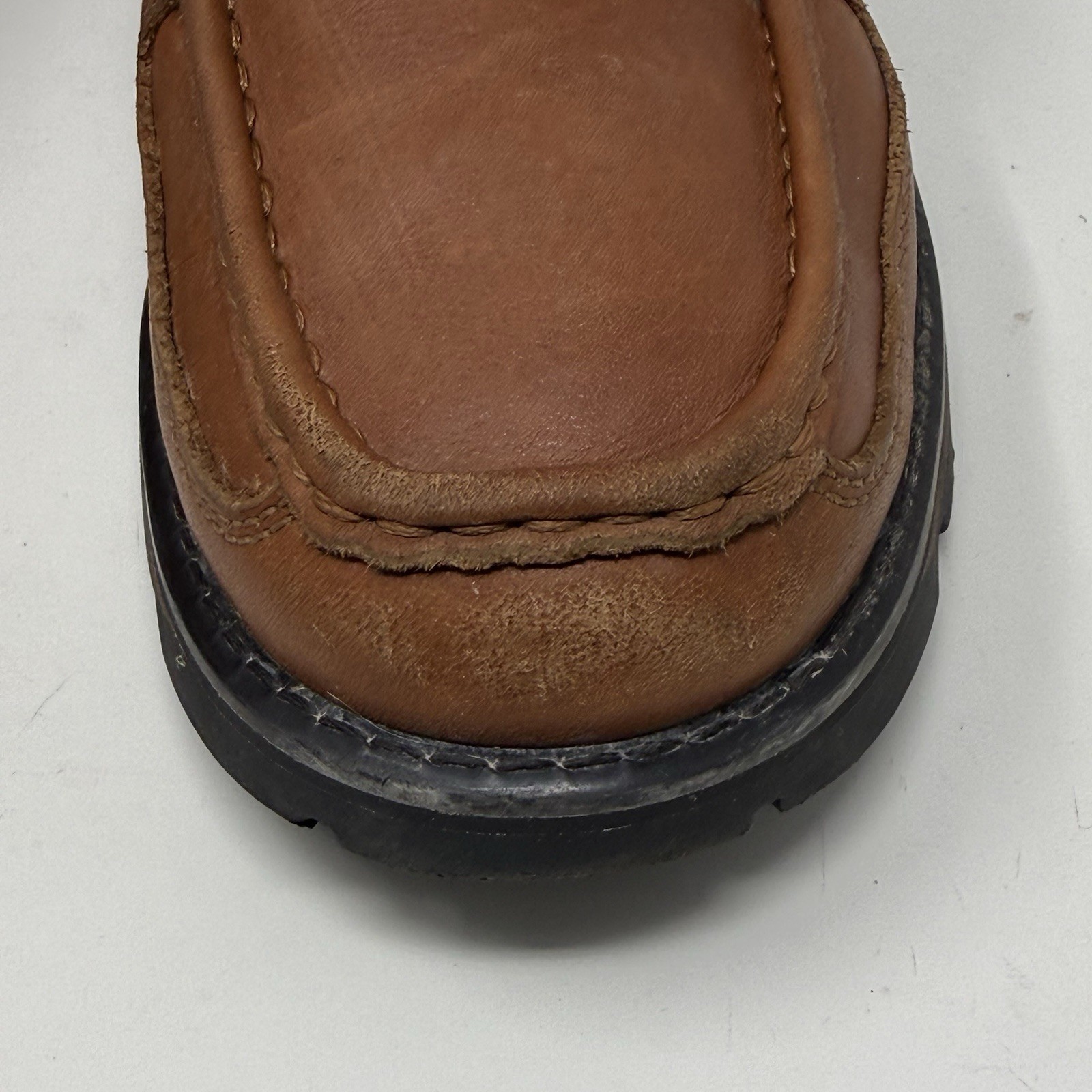 Rockport XCS Waterproof Chukka Boots Mens 8 W Wide Brown Leather Preppy Gorpcore image 8