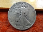 1935-D United States Walking Liberty Half Dollar 50c 90% Silver Coin