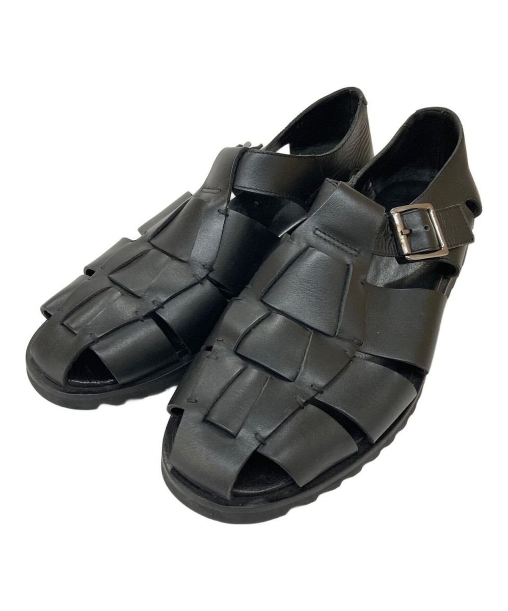 PARABOOT PACIFIC SPORT Gurkha Sandals/ Black/ Size: 41 | eBay