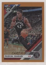 2019-20 Panini Donruss Optic Orange Prizm /199 Pascal Siakam #19