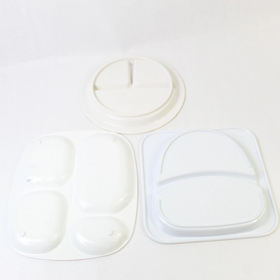 Lote de 3 Placas Compartimento Melamina Niños Usadas Foto 2 de 4