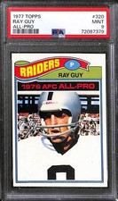 1977 TOPPS #320 RAY GUY PSA 9 Mint 72087379 