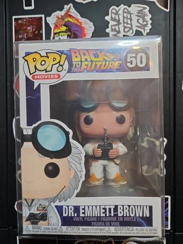 POP! Movies - Back To The Future  - Dr. Emmett Brown  #50 (Vaulted)