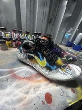 1 of 1 Custom Puma Track Spikes Galaxy Alien