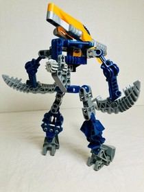 LEGO Bionicle 8602 Toa Nokama, 8615 Vahki Bordakh, & 8726 Matoran Dalu Complete