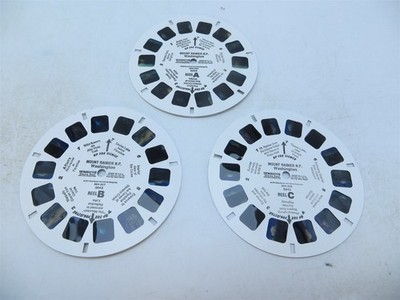 View Master 5043, Mount Rainier National Park, Washington, 3 Reel Set 