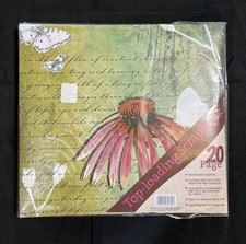 New 20 Page Top Load 12"x12" Scrapbook Book