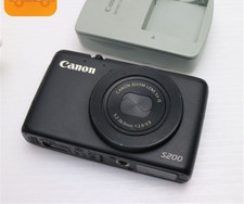 Canon PowerShot S200 Black Digital Camera Compact Japan