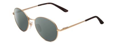 Smith Optics Prep Unisex Rund Designer Polarisiert Sonnenbrille Gold 53mm 4