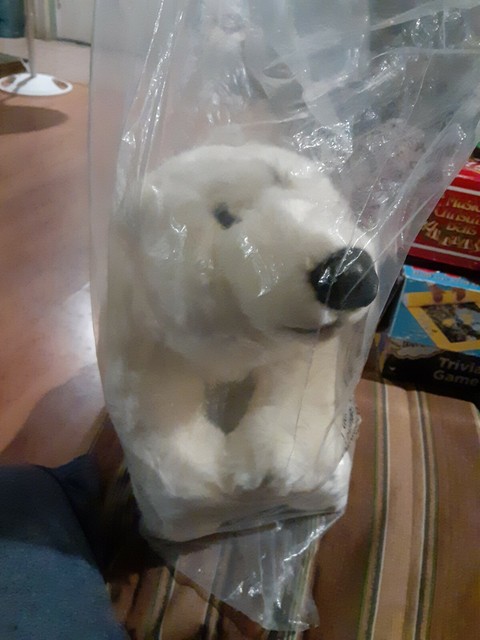 FAO Schwarz 17â Polar Bear White Plush Stuffed Animal for sale online | eBay