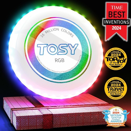 Versatile RGB Flying Disc - Rechargeable Fun for Camping, Parties & Celebrations - 第 4/8 張圖片