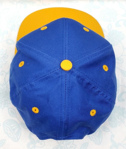 Adidas NBA Golden State Warriors Blue/Yellow Snapback Cap/Hat Adult One Size - Picture 7 of 9