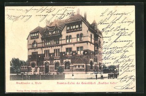 AK Bruckhausen a. Rhein, Beamten Casino der Gewerkschaft Deutscher ...
