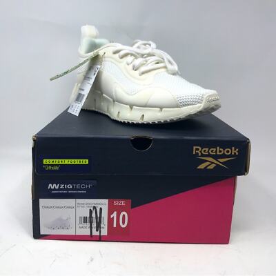 Reebok Zig Dynamica CL Sneaker, Women's Size 10 - Chalk White