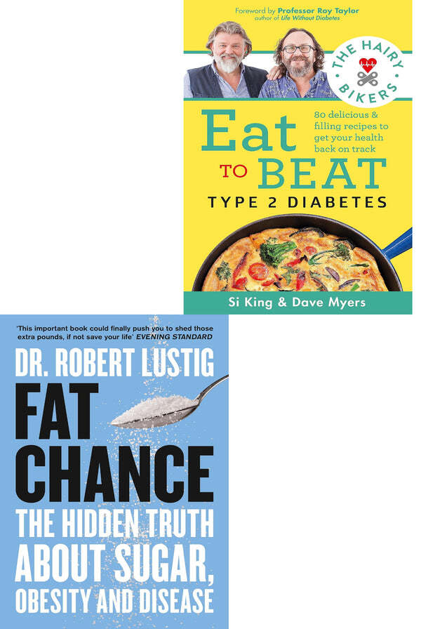 Various Publishers Fat Chance, The Hairy Biker Eat To Beat 2 Books Collection Set - Image 2