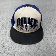 Blue Devils Duke Hat Cap Snapback New Era Fits Logo Adjustable Embroidered