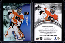 2021-22 Upper Deck Series Extended Reflections Amethyst #29 Carter Hart /300