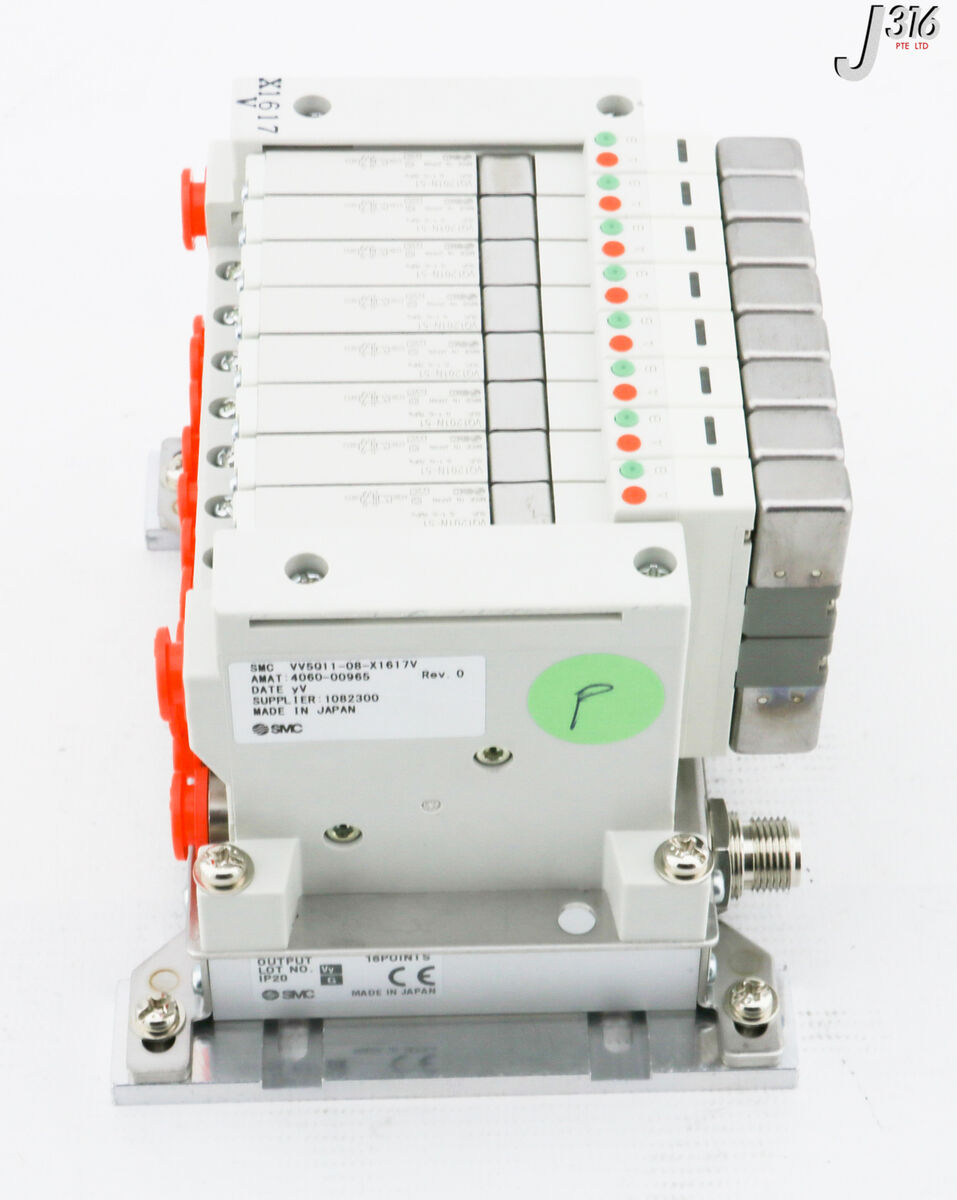 32046 SMC 8-SLOT PNEU MANF, AMAT 4060-00965 W/ EX160-SDN2 VV5Q11-08-X1617V | eBay 32046 SMC 8-SLOT PNEU MANF, AMAT 4060-00965 W/ EX160-SDN2 VV5Q11-08-X1617V | eBay