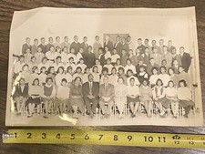 RARE African American Black History Antique School Photo Chicago 1940s C Murphy