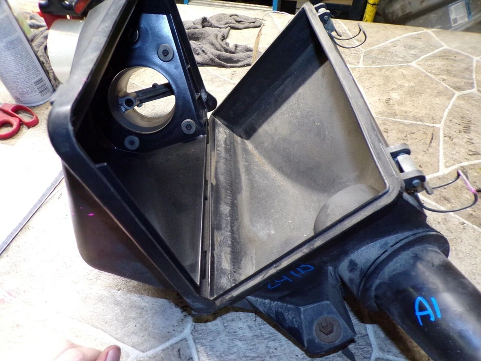 Lincoln & Town Car 1991-1994 4,6 L caja de filtro de aire de fábrica con flujo de aire masivo OEM Foto 3 de 4