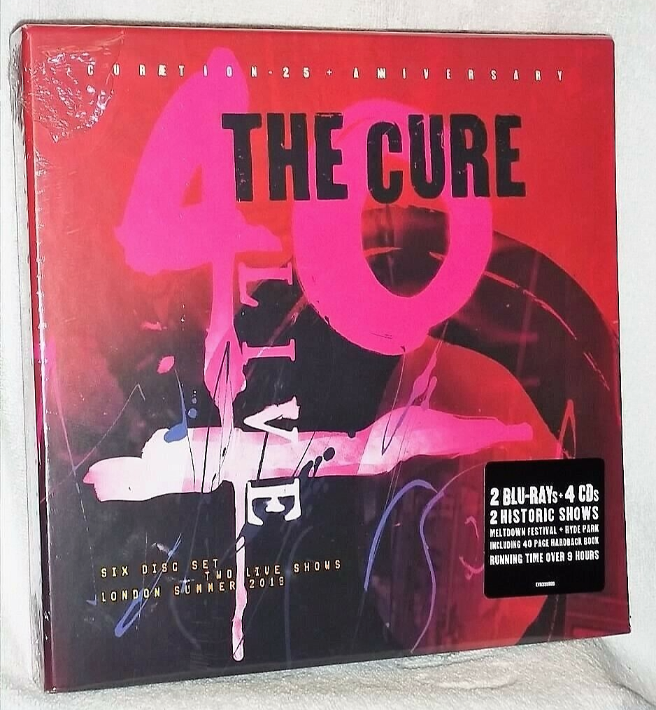 40 Live Curaetion 25 + Anniversary Deluxe (Blu-ray/CD, 2019, 6