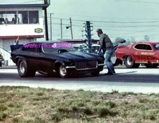 Curt Wasson "Superstitious" 1972 Chevy Vega NITRO Funny Car PHOTO! #(6)