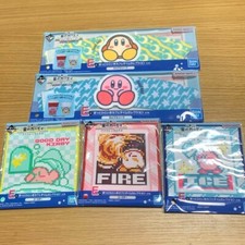 Ichiban Kuji Kirby of the Stars Prize E Cup sleeves and Coasters Complete set