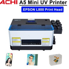 Epson L800 Print Head Mini A5 UV Printer UV Flatbed Printer For DIY Phone Case