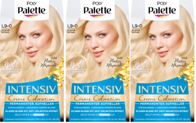 Poly Palette Haare Aufheller L9-0 Platin Blond, 3 St