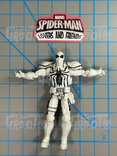 Figura de acción Marvel Legends Agent Anti Venom exclusiva de Fan Channel incompleta A